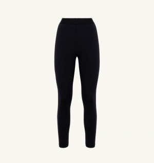 Autry Leggings Pantaloni Donna Nere | 37698-DQEK