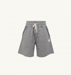 Autry Shorts Cotton Pantaloni Uomo Grigie | 47250-AFMT