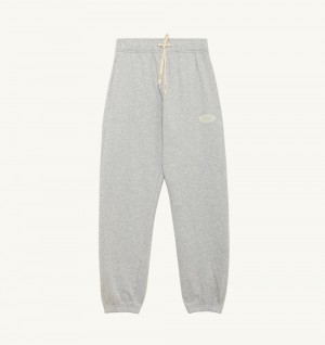 Autry Sweatpants Jersey Label Pantaloni Donna Grigie | 07456-JYVO