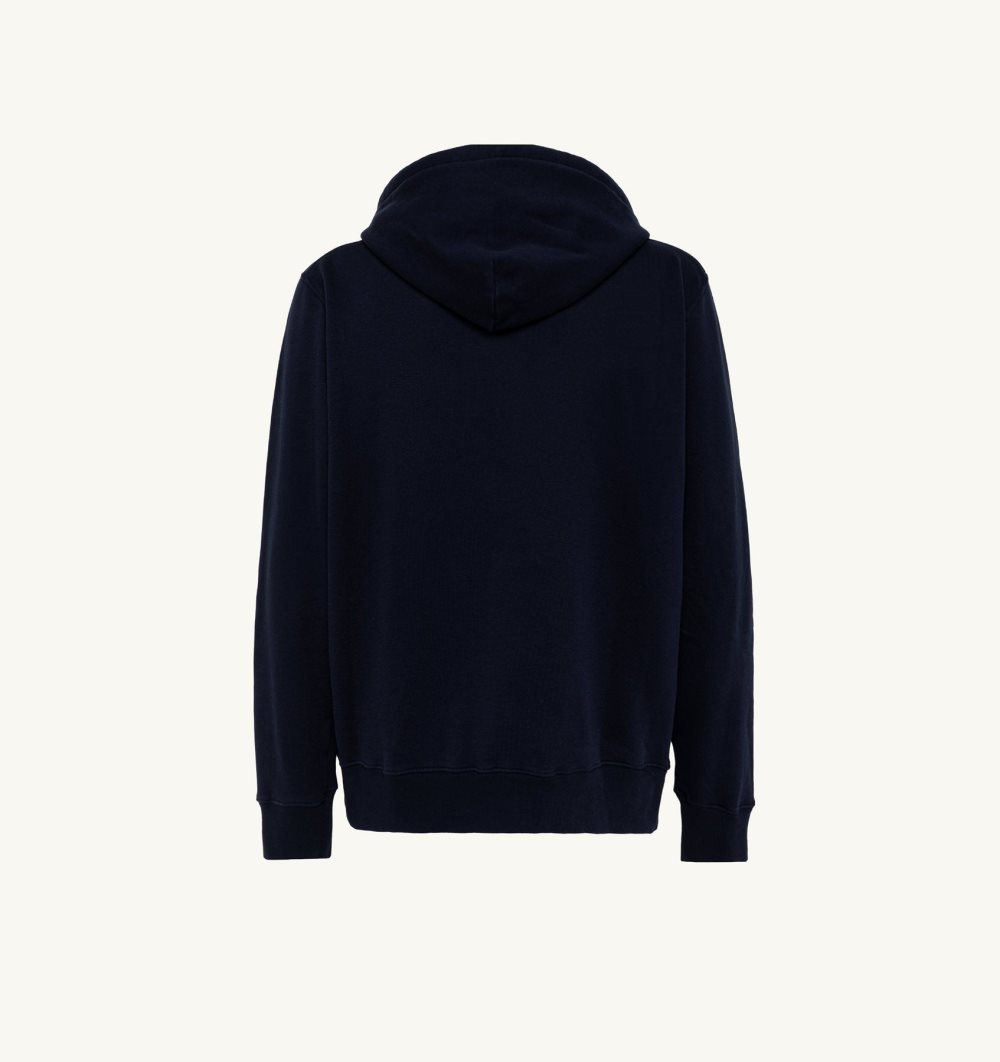 Autry Hooded Sweatshirt Top Uomo Blu | 58732-BNAW