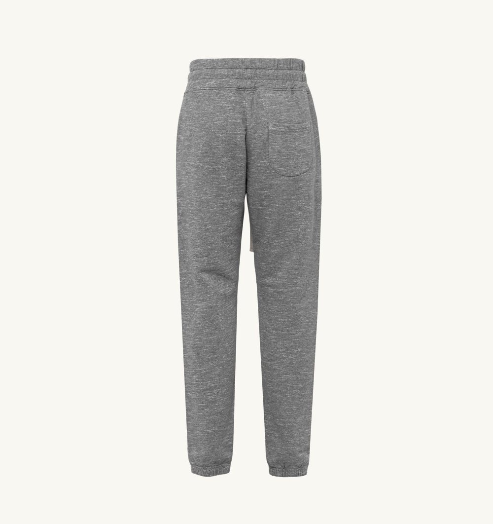 Autry Jogger Pants Melange Cotton Pantaloni Uomo Grigie | 98405-CITQ