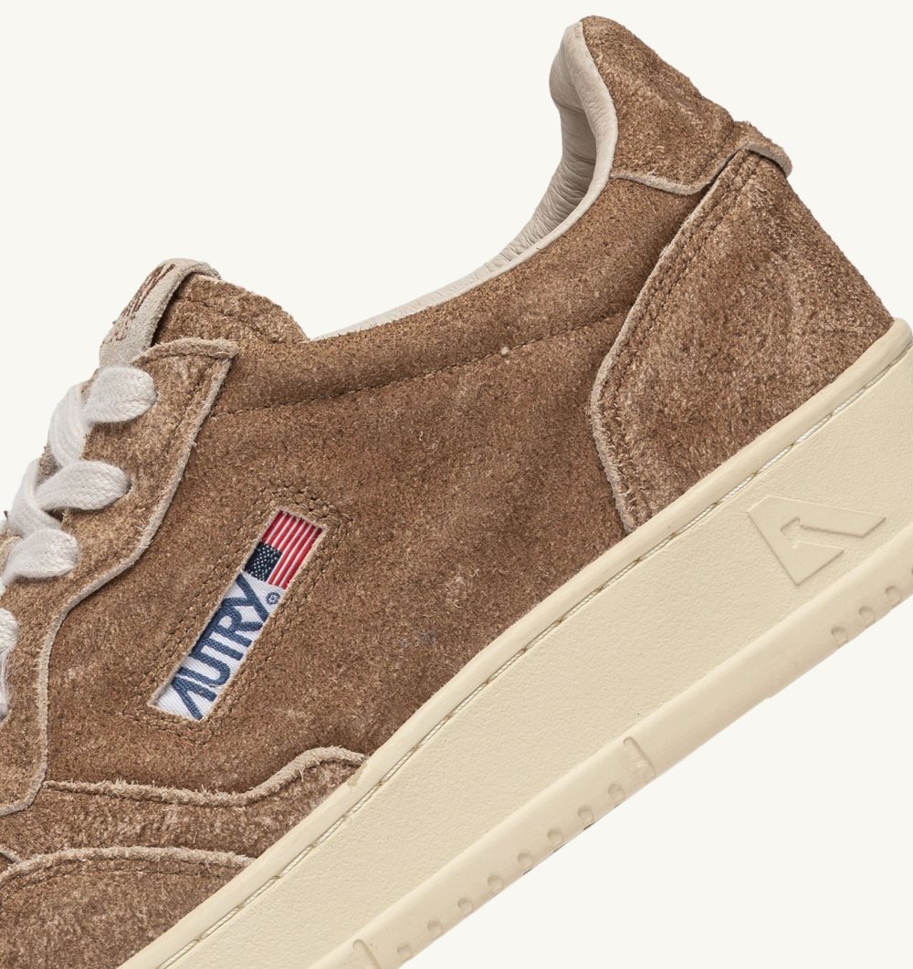 Autry Medalist Low Sneakers Suede Sneakers Uomo Marrone | 96458-WMPA