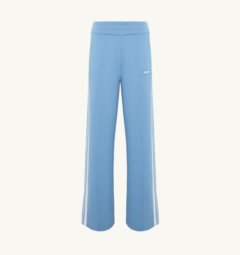 Autry Pants Viscose Pantaloni Donna Blu Chiaro | 87451-TYIH