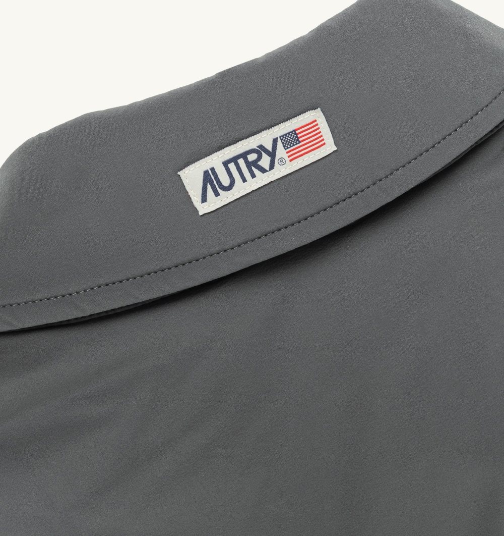 Autry Shirt Jacket Padded Nylon Top Uomo Grigie | 98517-CQPE