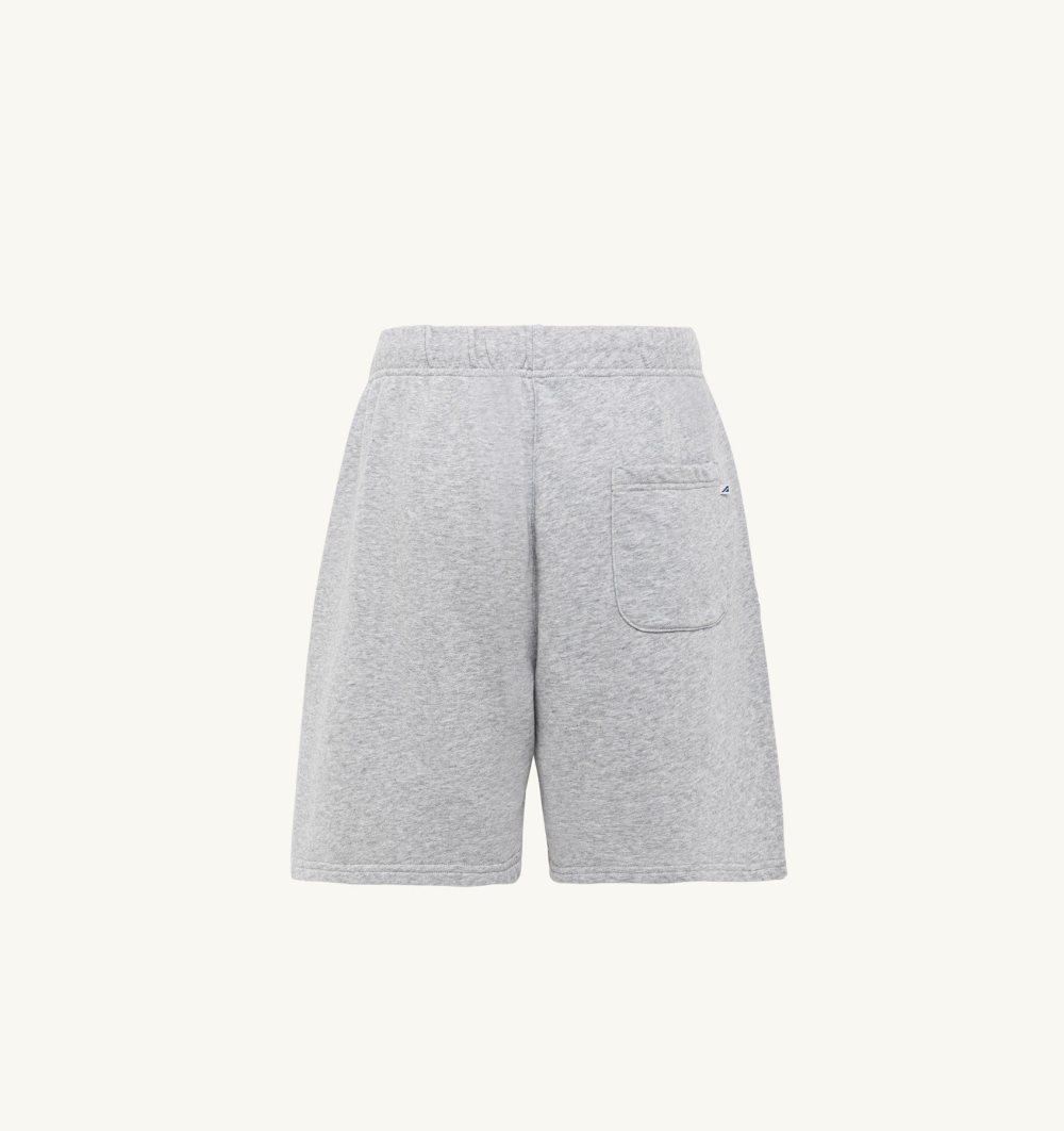 Autry Shorts Melange Cotton Pile Pantaloni Uomo Grigie | 56302-VIFG