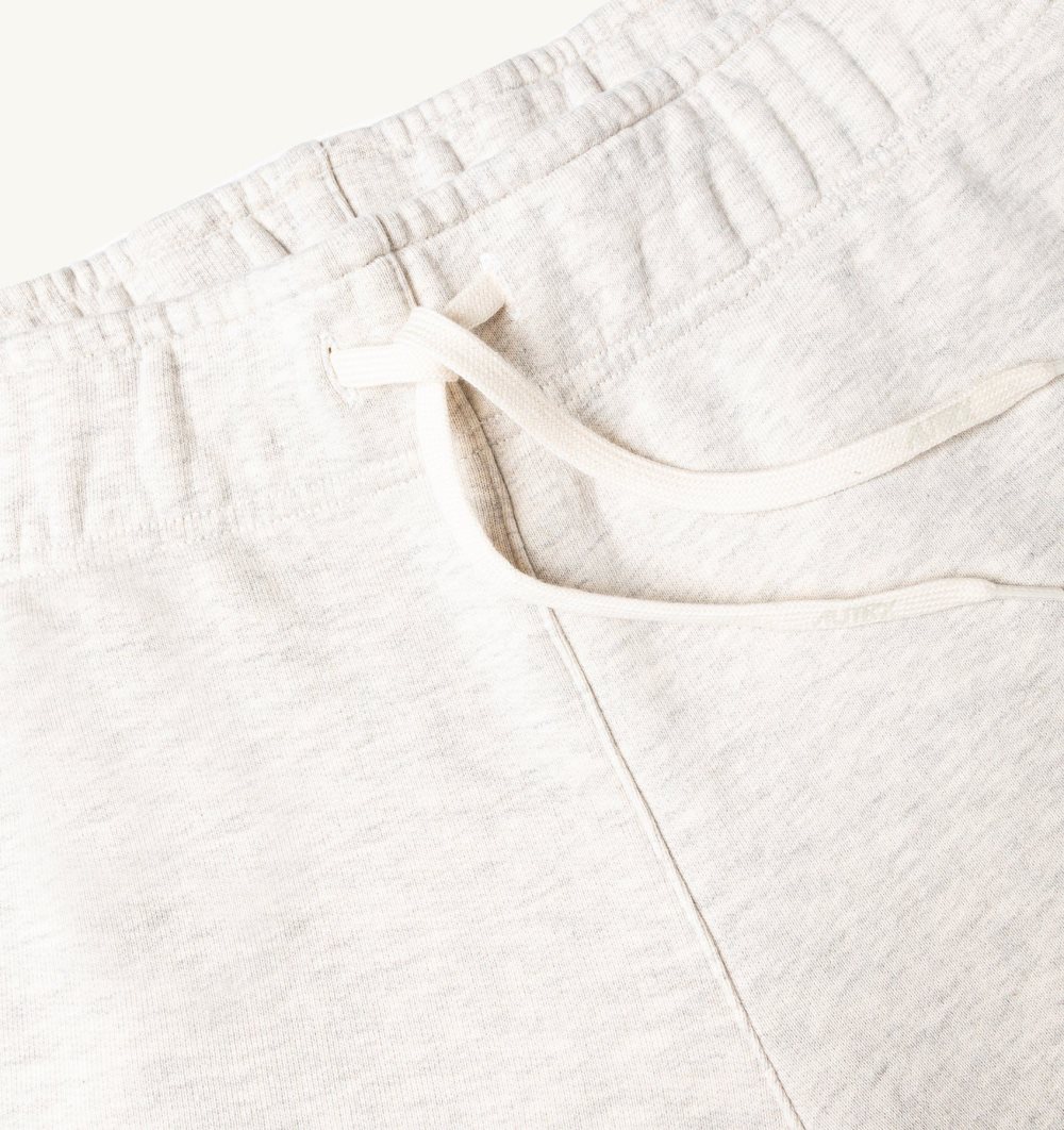 Autry Shorts Melange Cotton Pile Pantaloni Uomo Grigie | 36015-YKOI