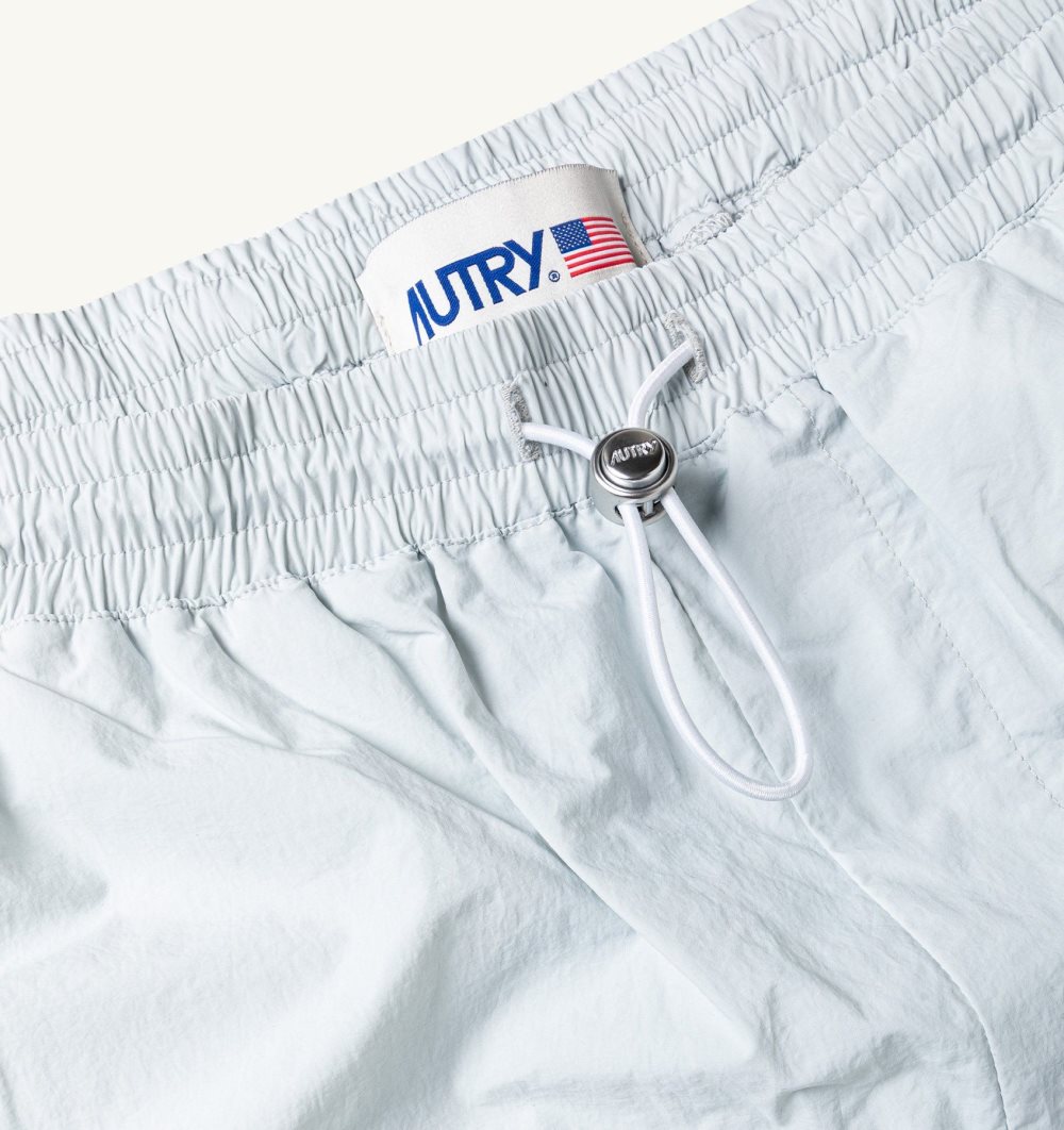 Autry Shorts Nylon Pantaloni Uomo Blu Chiaro Blu | 32958-XWVF