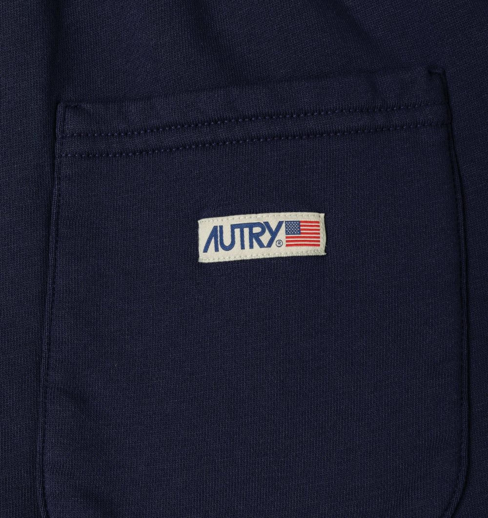 Autry Sweatpants Jersey Label Pantaloni Uomo Blu | 54309-KLMS