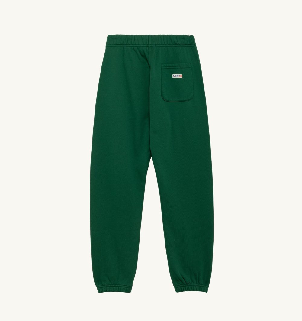 Autry Sweatpants Jersey Label Pantaloni Uomo Verdi | 94517-MYWR