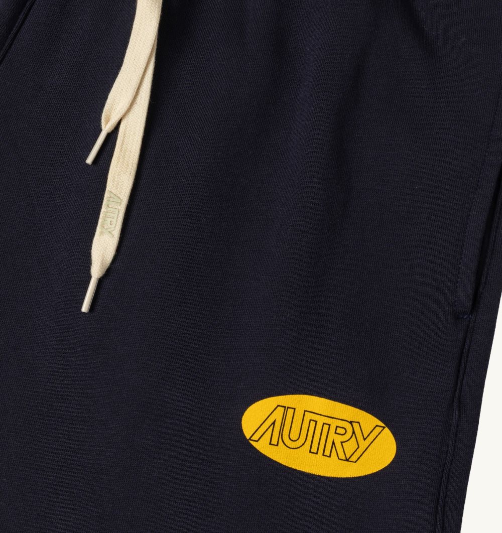 Autry Sweatpants Jersey Label Pantaloni Donna Blu | 24389-MYLJ