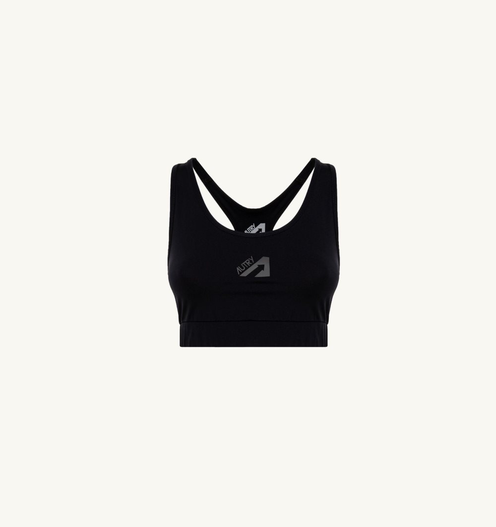 Autry Tech Bra Top Donna Nere | 06931-RLYP